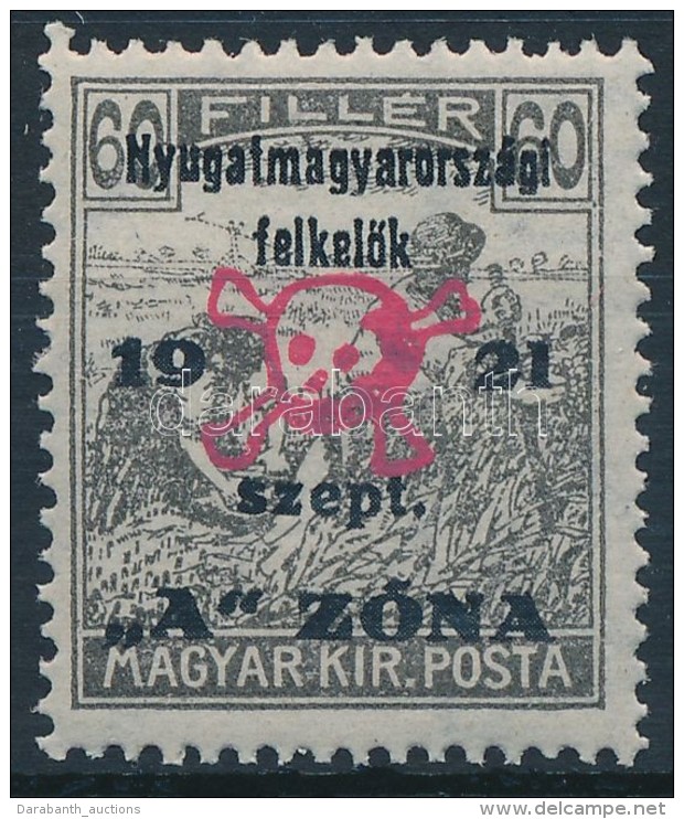 ** Nyugat-Magyarorsz&aacute;g II. 1921 Arat&oacute; 60f Garancia N&eacute;lk&uuml;l (19.000) - Altri & Non Classificati