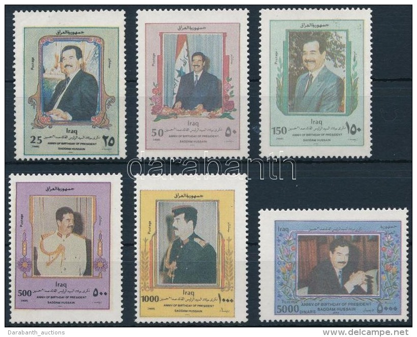 ** 1999 Saddam Hussein Sor Mi 1596-1601 - Altri & Non Classificati