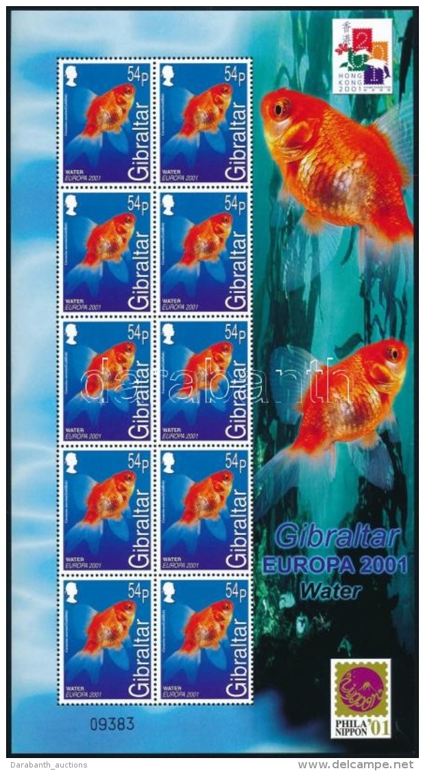 ** 2001 Europa: V&iacute;zi&aacute;llatok Kis&iacute;vsor Mi 962-965 - Altri & Non Classificati