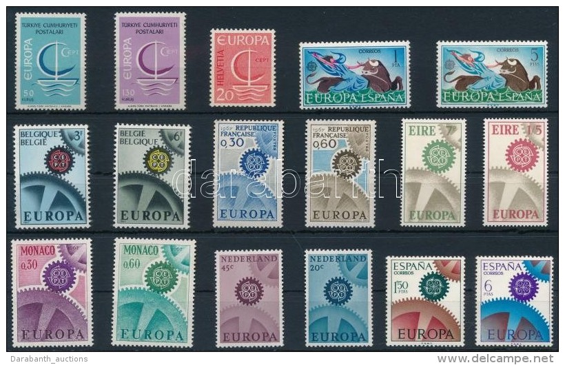 ** 1966-1967 Europa CEPT 17 Klf B&eacute;lyeg - Altri & Non Classificati