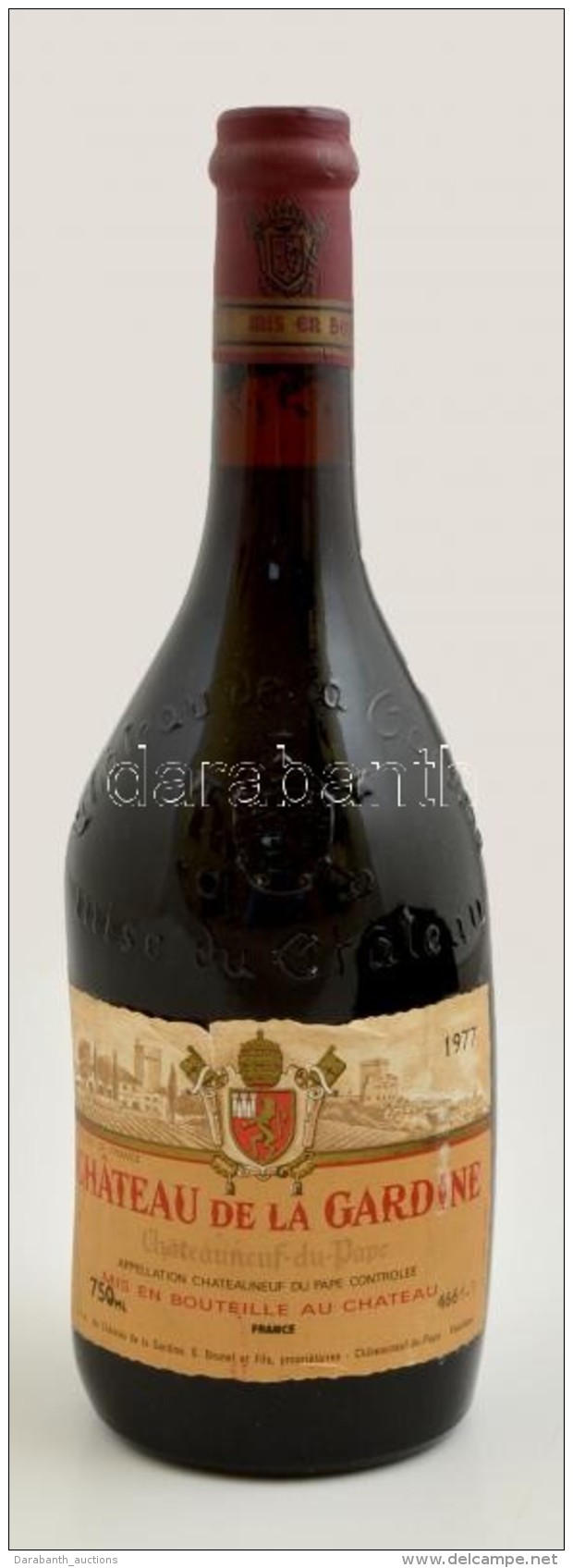 1977 Chateu De La Gardine, G. Brunel Et Fils, Chateauneuf-du-Pape, Bontatlan, 0.75 L./ Unopened - Altri & Non Classificati