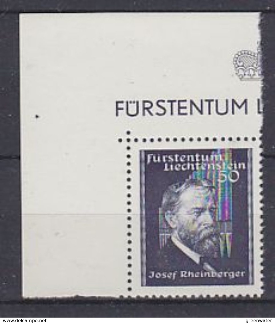 Liechtenstein 1938 Josef Rheinberger 1v From M/s ** Mnh (37378) - Ongebruikt