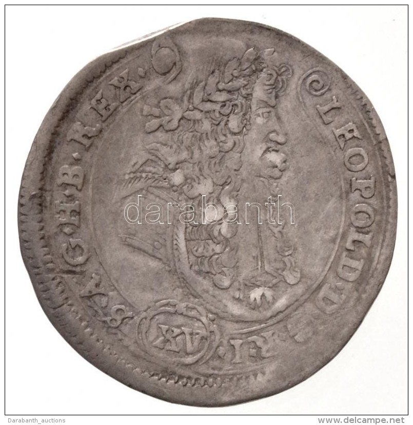 1689K-B 15kr Ag 'I. Lip&oacute;t' (6,23g) T:2- Ph.
Hungary 1689K-B 15 Kreuzer Ag 'Leopold I' (6,23g) C:VF Edge... - Non Classificati