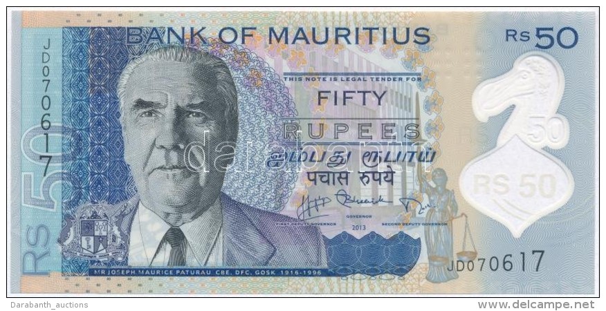 Mauritius 2013. 50R T:III
Mauritius 2013. 50 Rupees C:F - Non Classificati