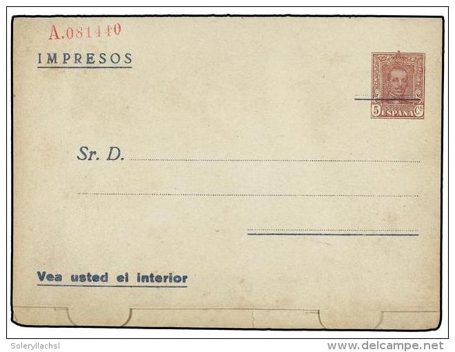 ESPA&Ntilde;A ENTEROS POSTALES: DE INICIATIVA PRIVADA. Enteros Postal Anunciador De Plater&iacute;a D.... - Autres & Non Classés