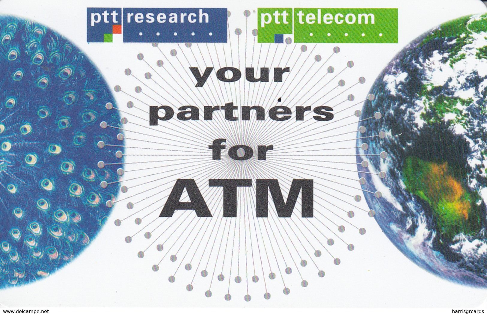 NETHERLANDS - Your Partners For ATM (PTT Research) , 2.5 &fnof;, Tirage 1,912, Mint - Private