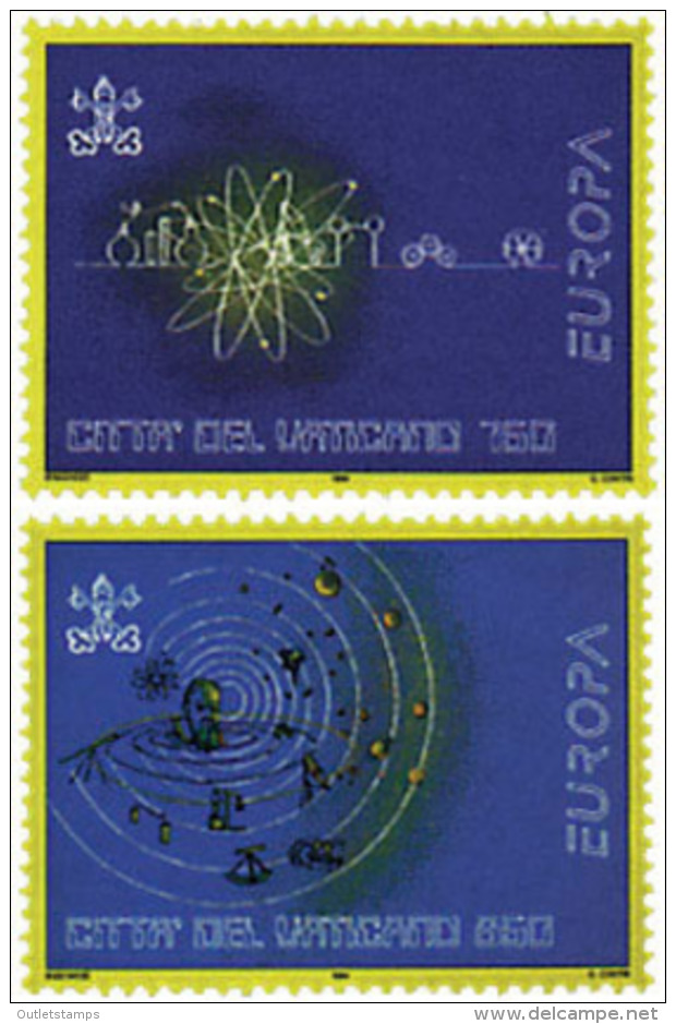 Ref. 62936 * NEW *  - VATICAN . 1994. EUROPA CEPT. GREAT DISCOVERIES. EUROPA CEPT. GRANDES DESCUBRIMIENTOS - Unused Stamps