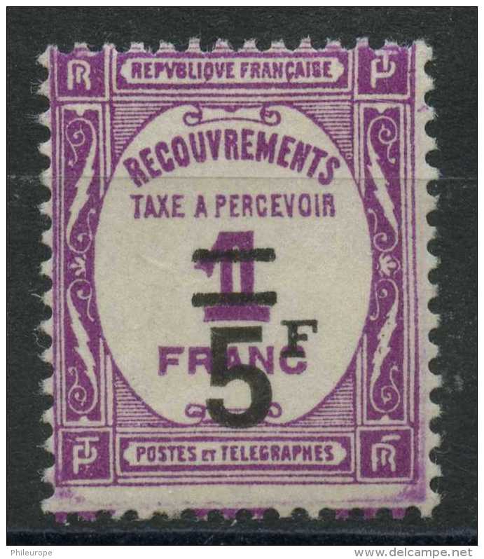 France (1929) Taxe N 65 (Luxe) - 1859-1959 Neufs