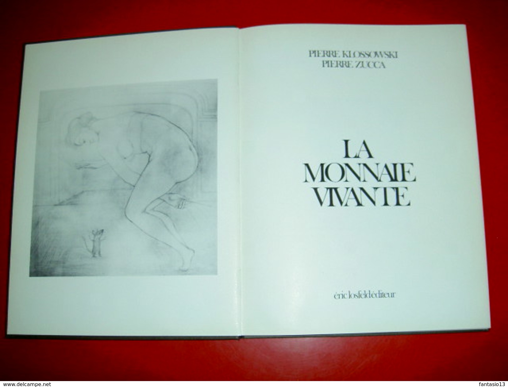 La Monnaie Vivante  Pierre Klossowski / Pierre Zucca   1970 - Cinéma/Télévision