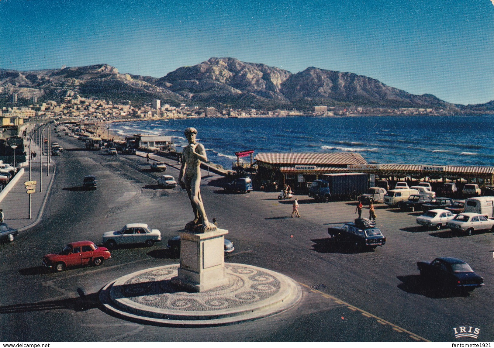 VEHICULES DE TOURISME/PROMENADE DE LA PLAGE MARSEILLE (SA) - Voitures De Tourisme