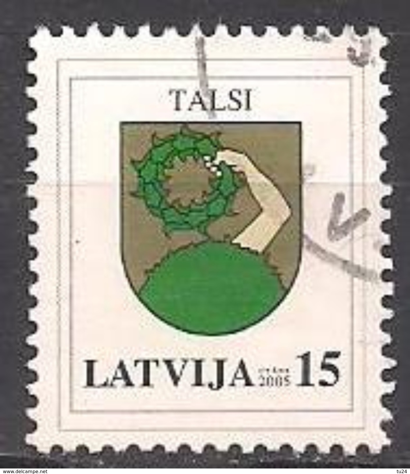 Lettland  (2005)  Mi.Nr.  629  Gest. / Used  (3fh15) - Lettland