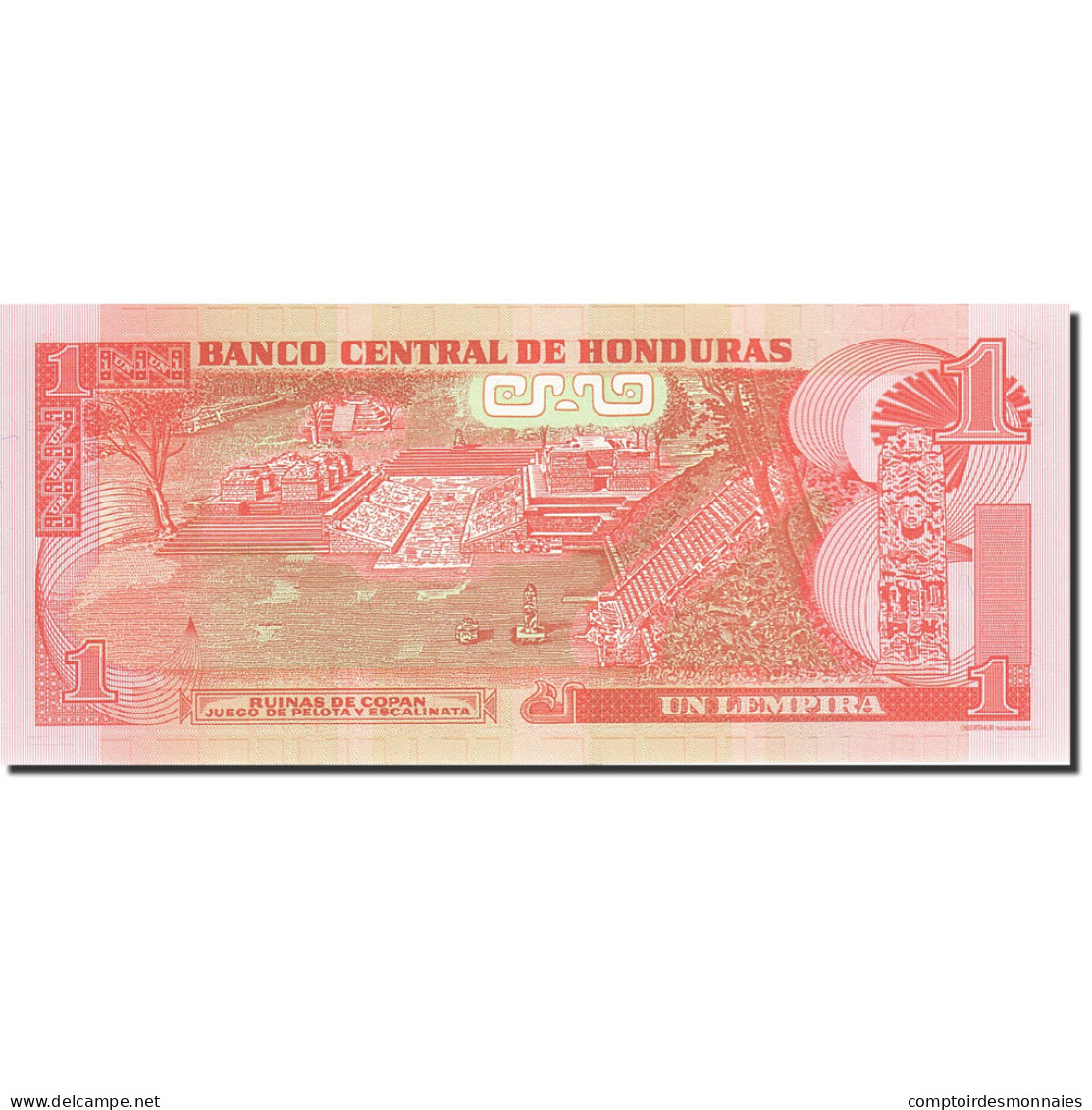 Billet, Honduras, 1 Lempira, 2004-2006, 2008-04-17, KM:89a, NEUF - Honduras
