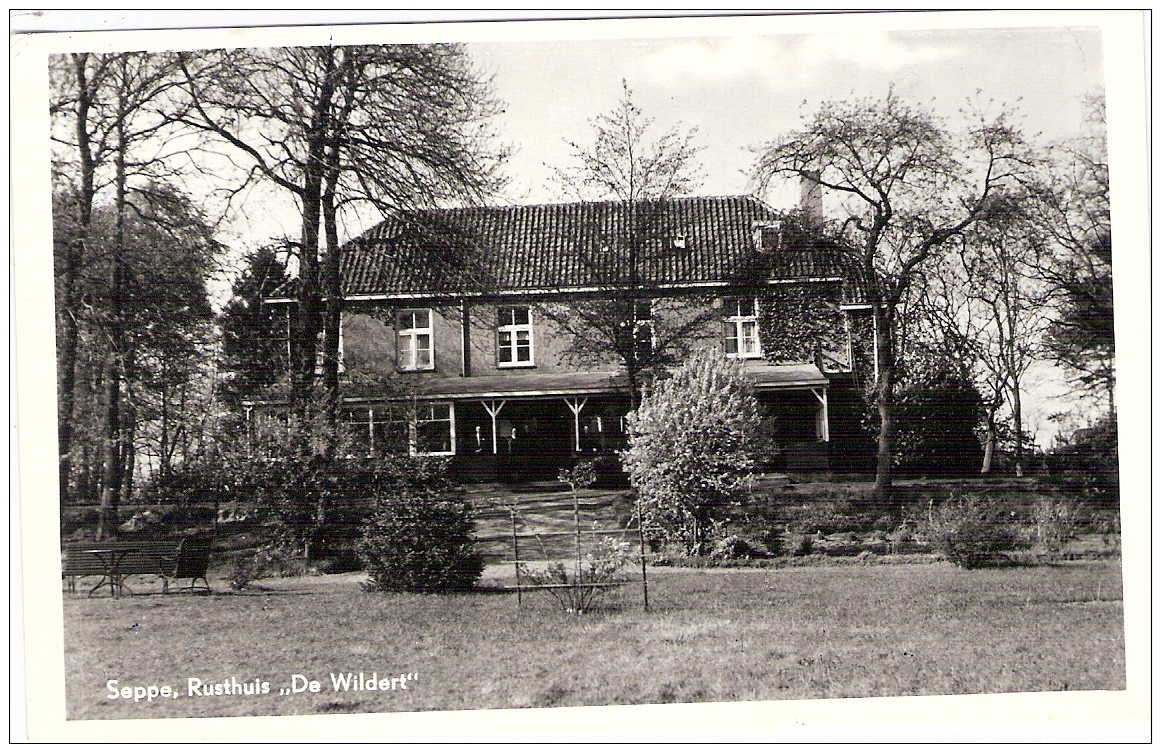 Seppe  Rusthuis De Wildert  Echte Fotokaart 1957 - Andere & Zonder Classificatie