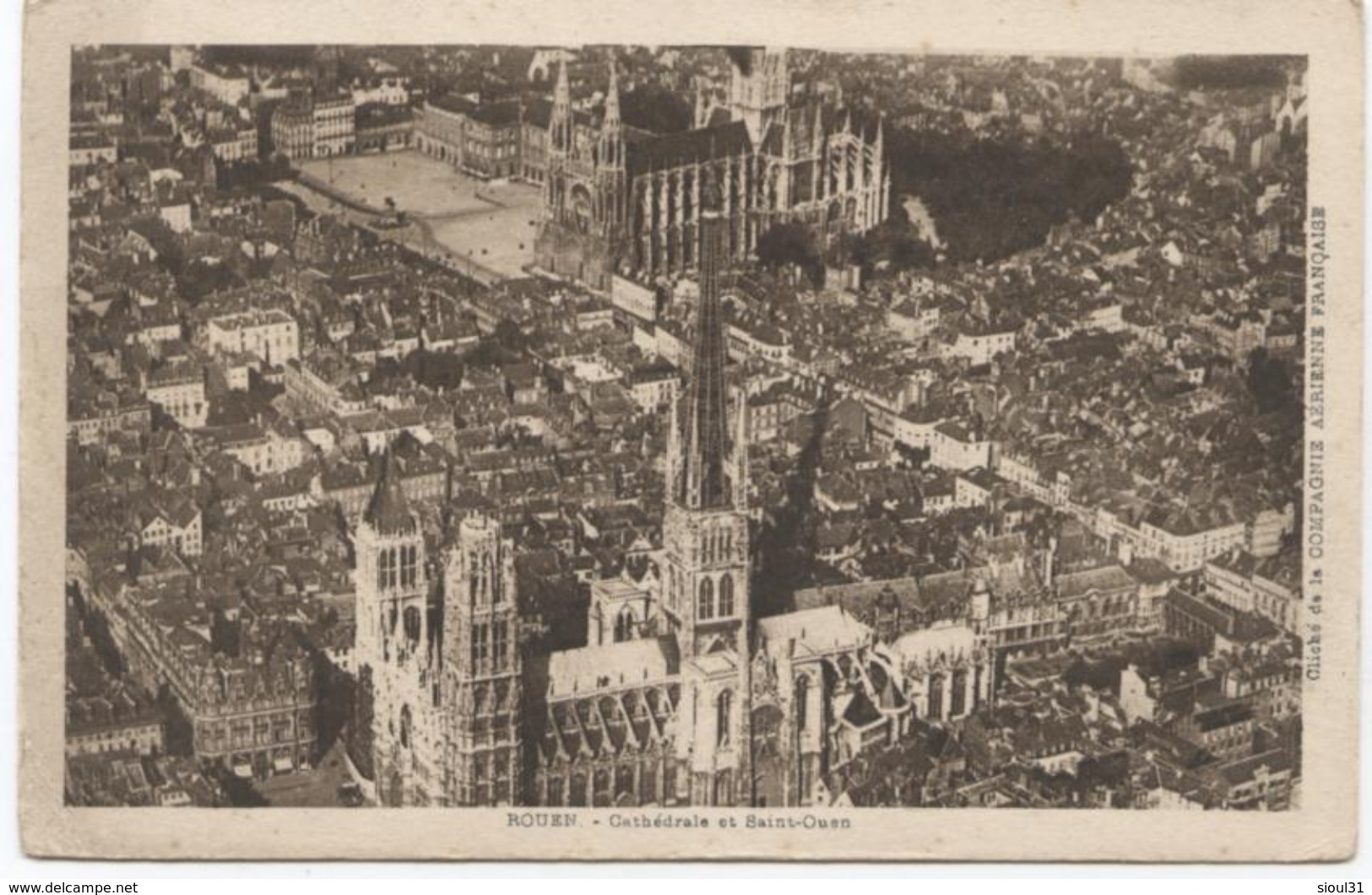 76..ROUEN CATHEDRALE ET SAINT OUEN  BE B867 - Rouen