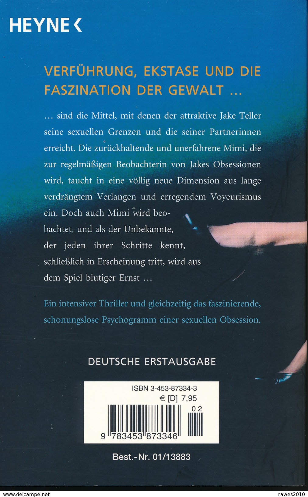 Taschenbuch: Frank Baldwin: Gefesselt Erotik-Thriller Heyne Verlag München 2004 - Policíacos