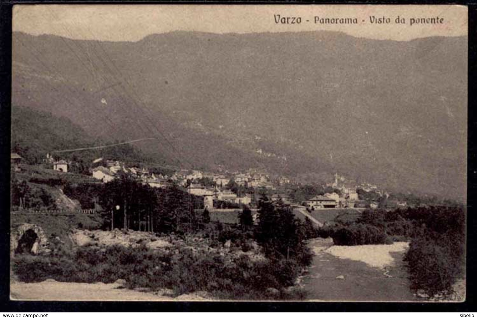 Varzo - Panorama Visto Da Ponente - Viaggiata 1913 - Rif. 13436 - Altri & Non Classificati