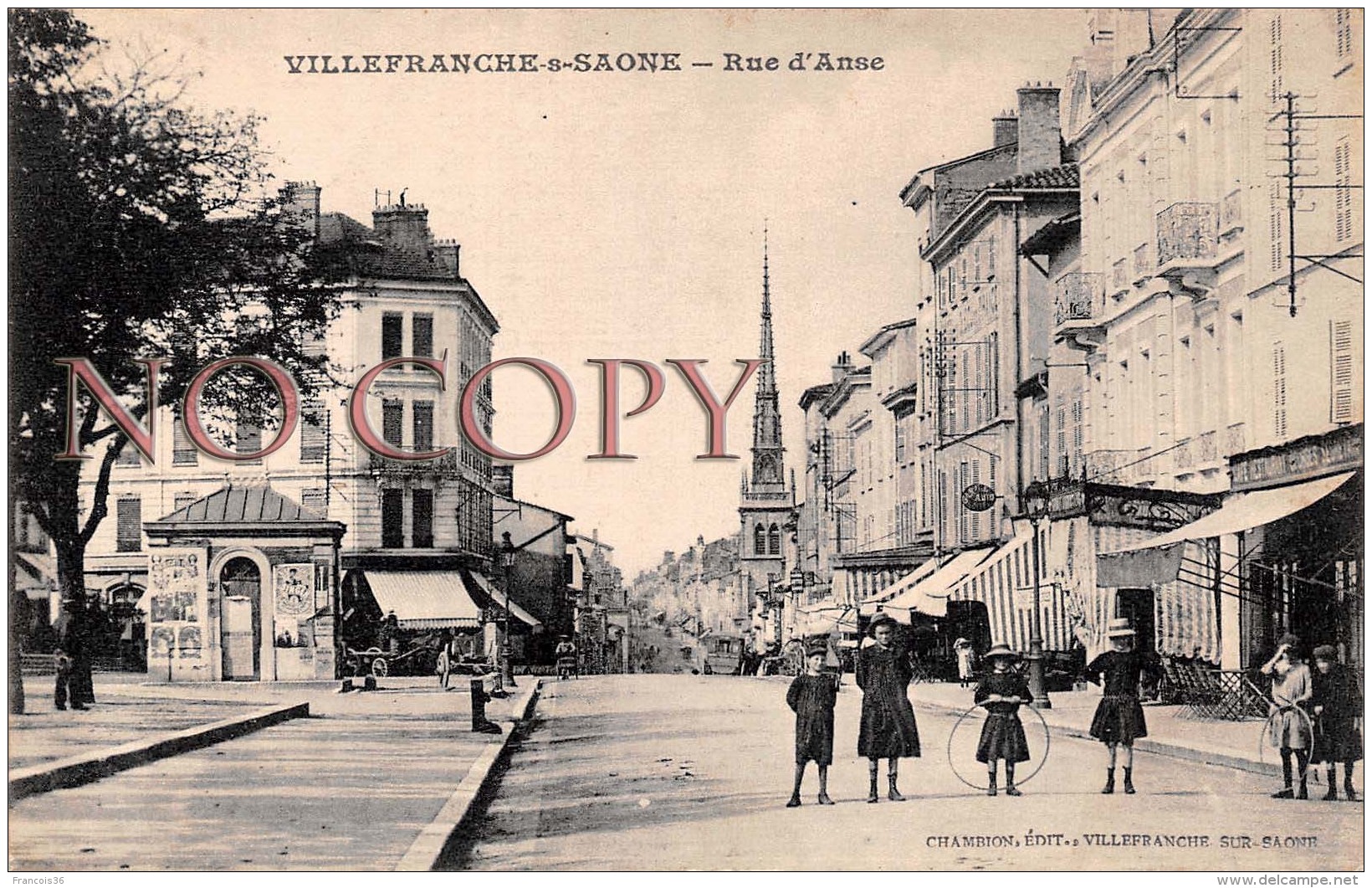 69 - Villefranche Sur Saone - Rue D'Anse - Villefranche-sur-Saone