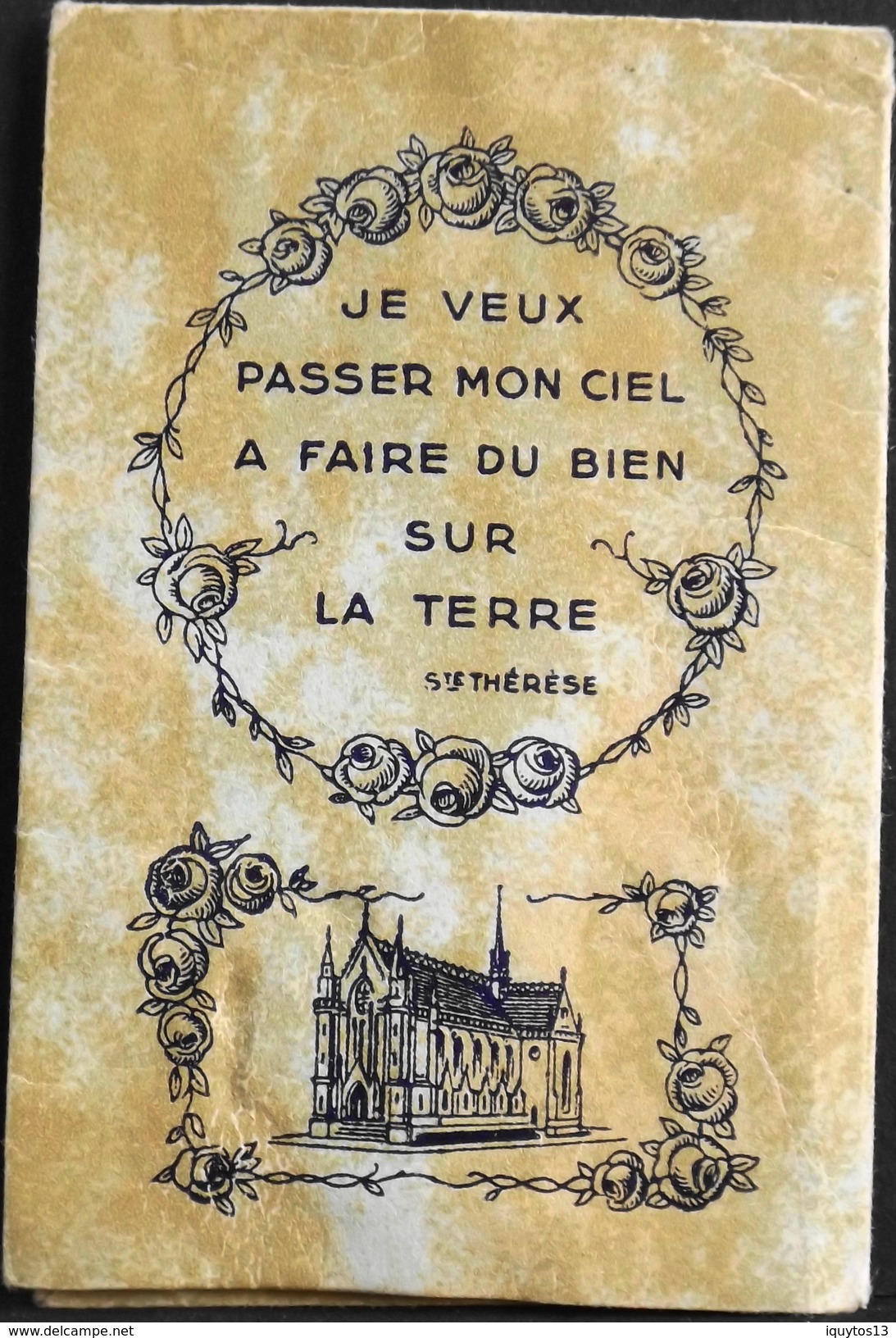 SOUVENIR Reconnaisant Des ORPHELINS APPRENTIS D'AUTEUIL - Carnet De Photos De Ste-Thérèse Et Médaille Bénit - TBE - Religion & Esotericism