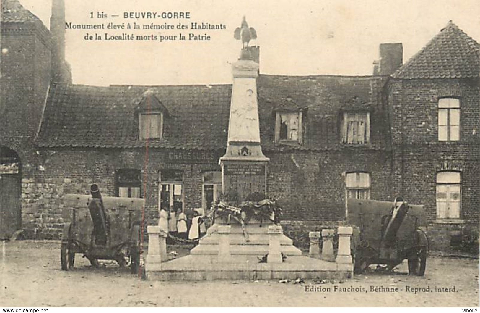 PIE-17-P.AM2. 3363 : BEUVRY-GORRE MONUMENT AUX MORTS - Beuvry