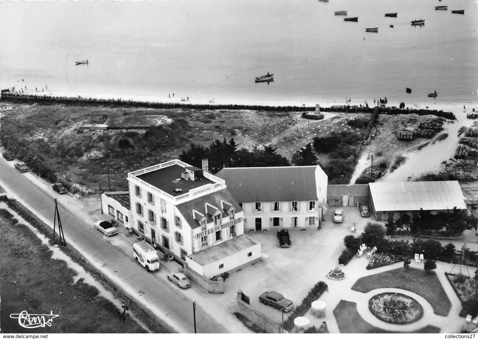 29-MOUSTERLIN- LA POINTE, VUE AERIENNE DE L'HÔTEL DE LA POINTE - Other & Unclassified