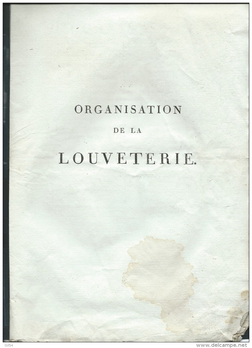 Nomination Par Marechal Bertiev De Mr Herbout Comme Lieutenant De Louveterie ( Dpt Nord) On Joint Lire Detail - Documenti Storici