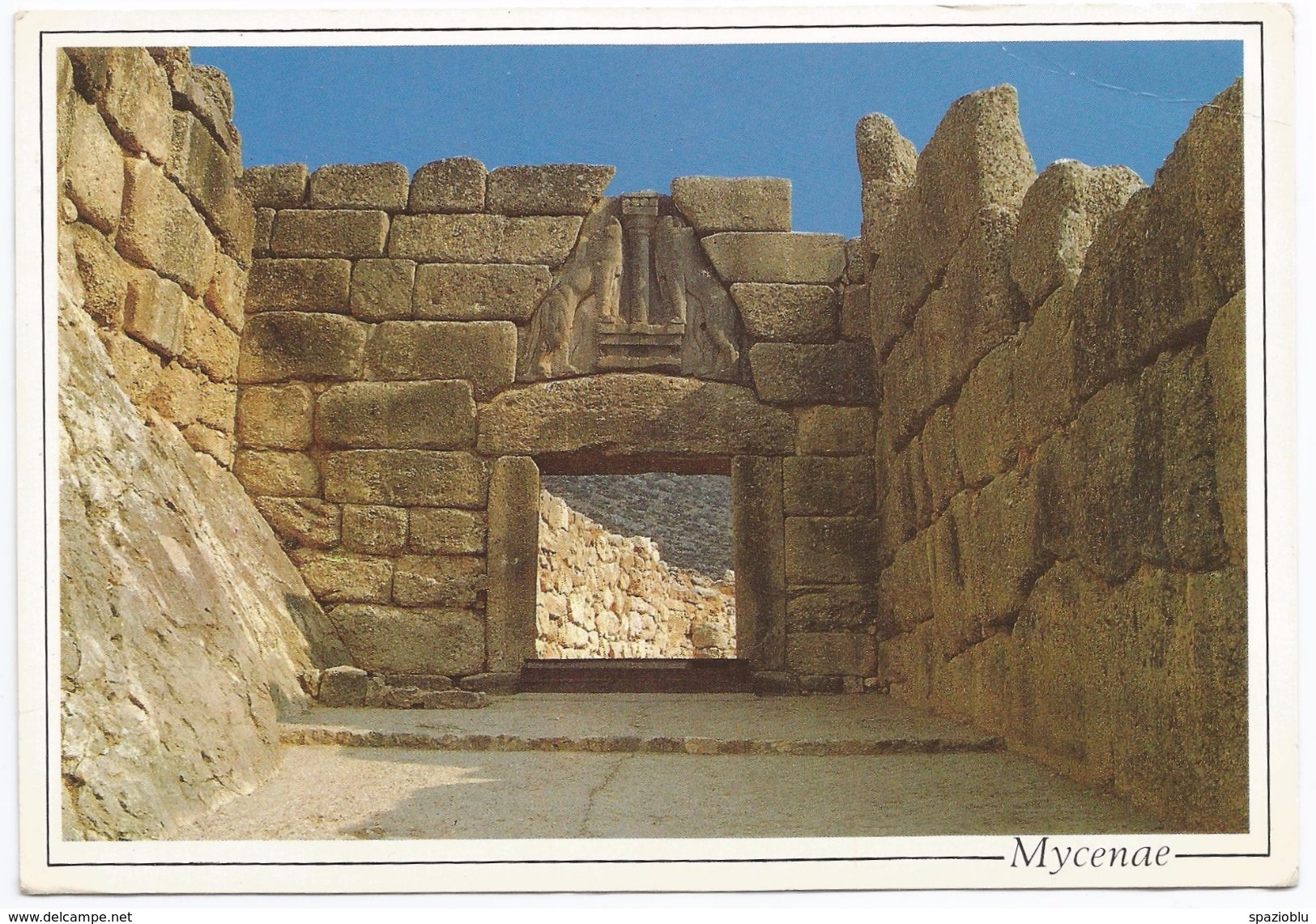 1993, Micene - La Porta Dei Leoni. - Grecia