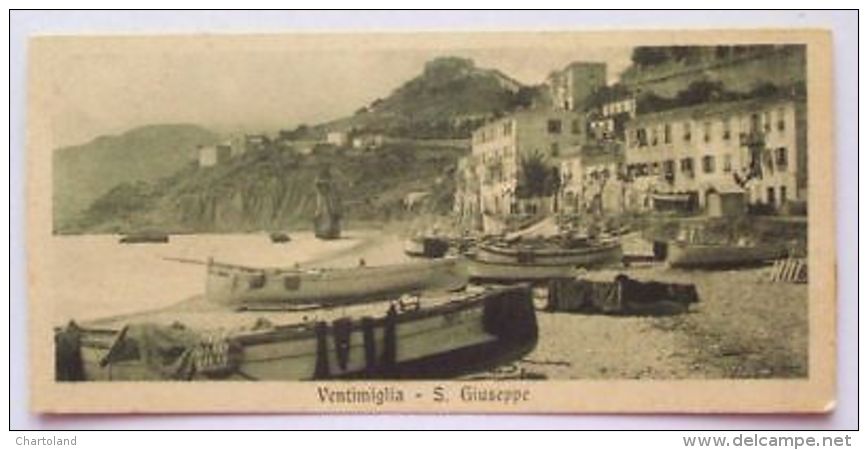 Cartolina Ventimiglia - S. Giuseppe 1930 Ca - Imperia