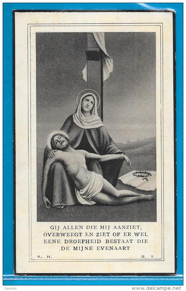 Bidprentje Van Barbara-Francisca Maelfeyt - Klemskerke - Bredene - 1841 - 1944 - Images Religieuses