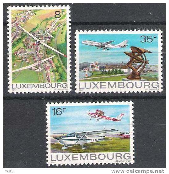 Luxemburg 987 / 989 (**) - Nuovi