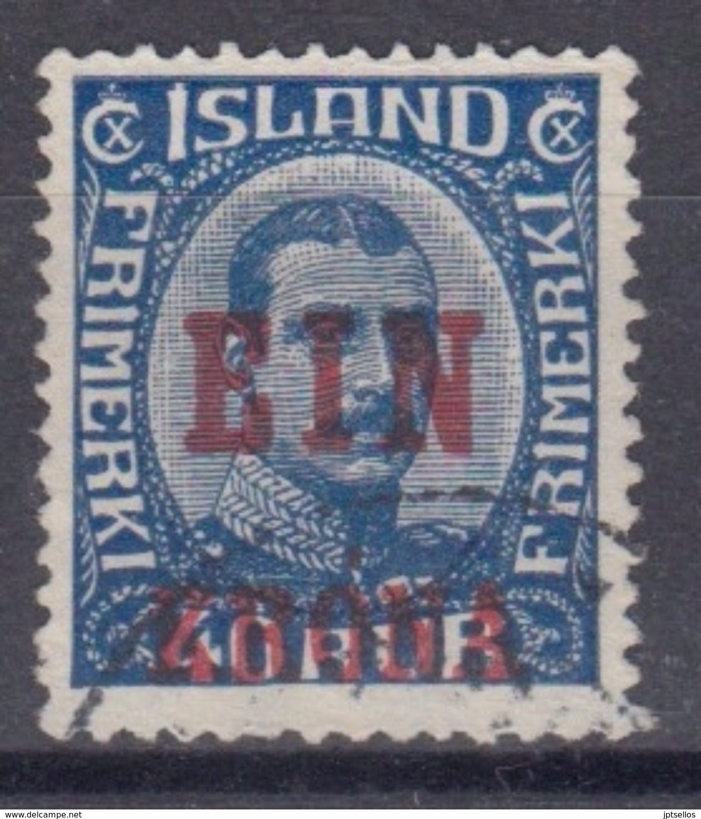ISLANDIA 1926 Nº 120 USADO - Usados