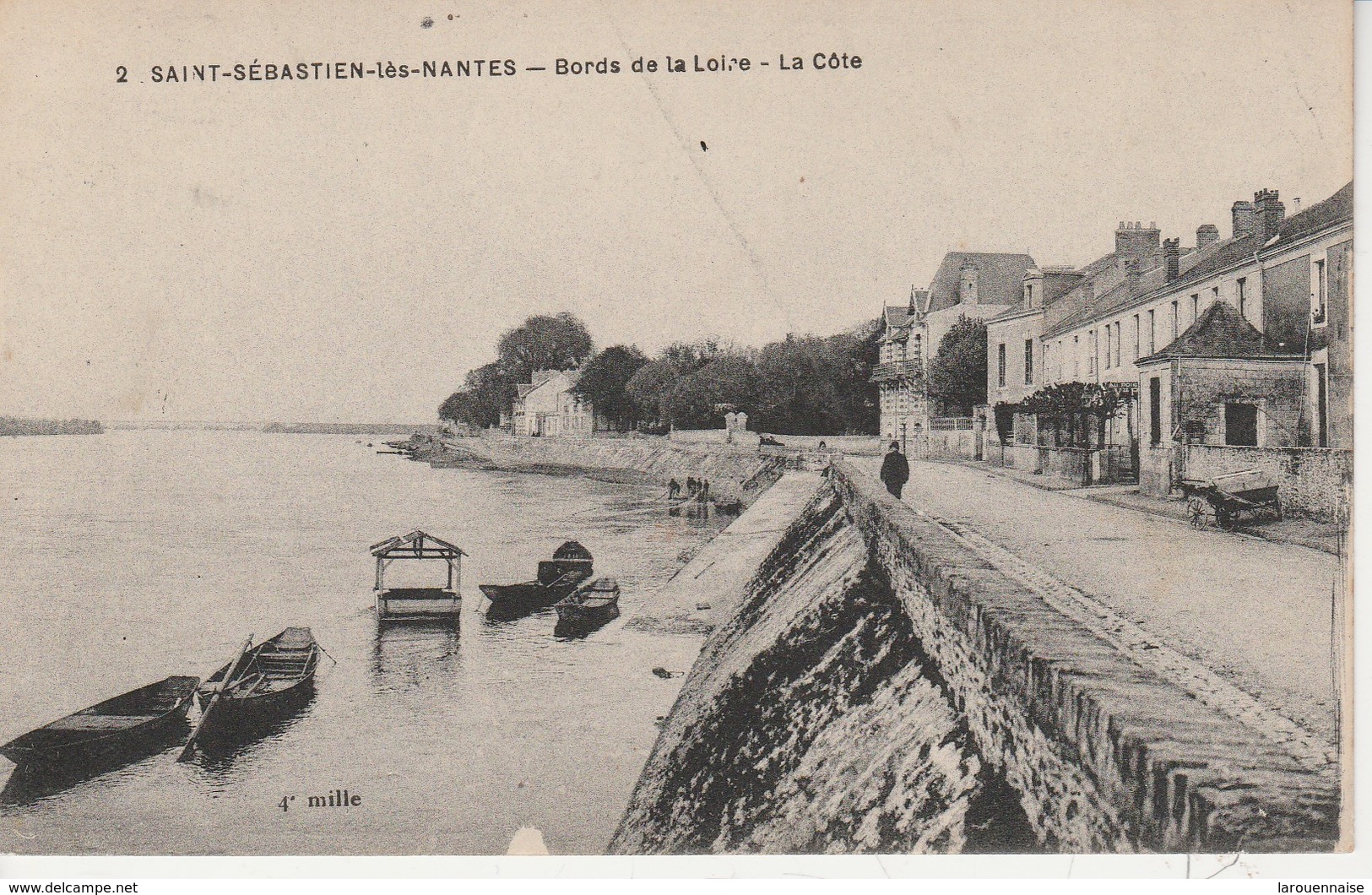 44 - SAINT SEBASTIEN LES NANTES - Bords De La Loire - La Côte - Saint-Sébastien-sur-Loire