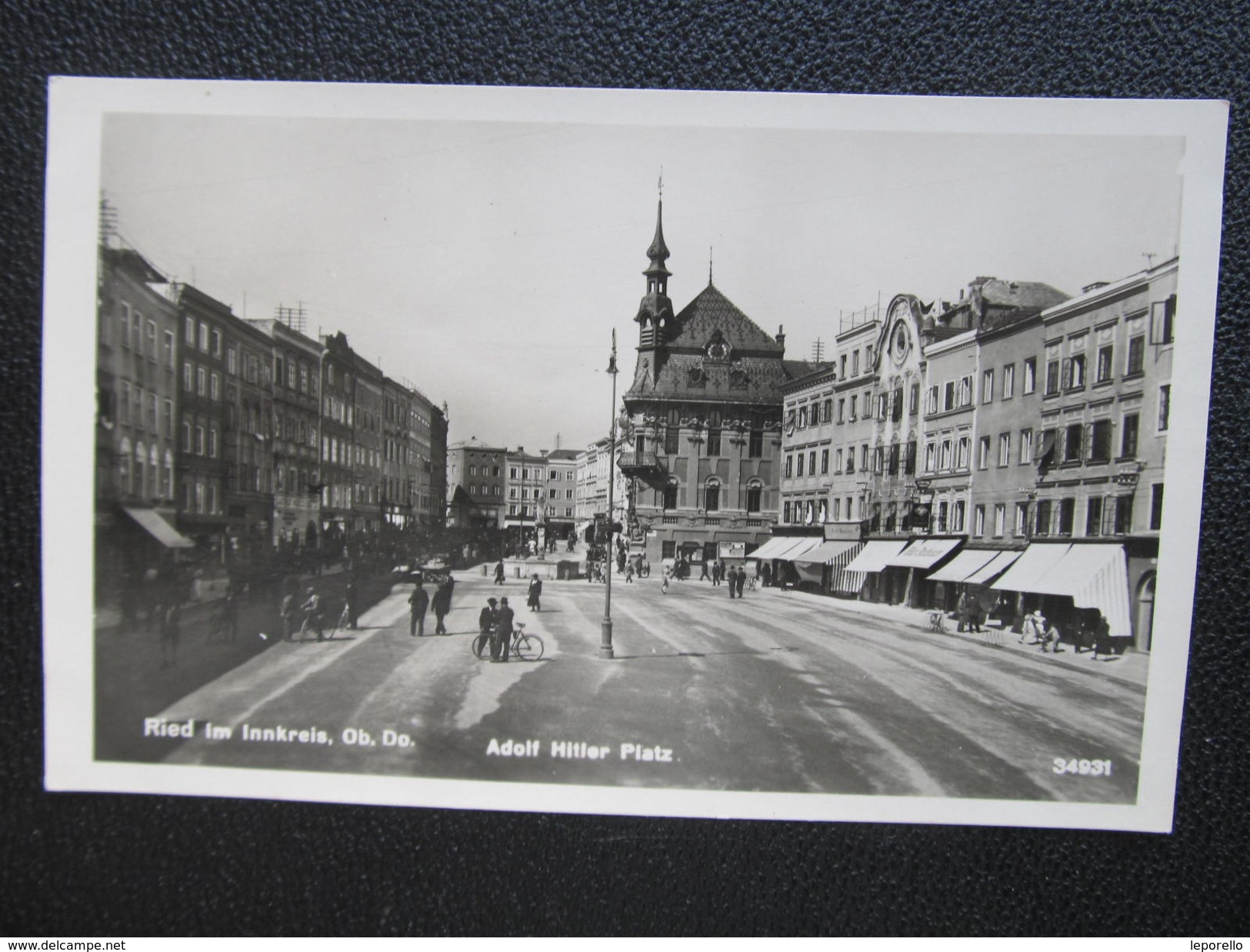 AK RIED Im Innkreis Ca.1940 Hitler Platz /// D*24831 - Ried Im Innkreis