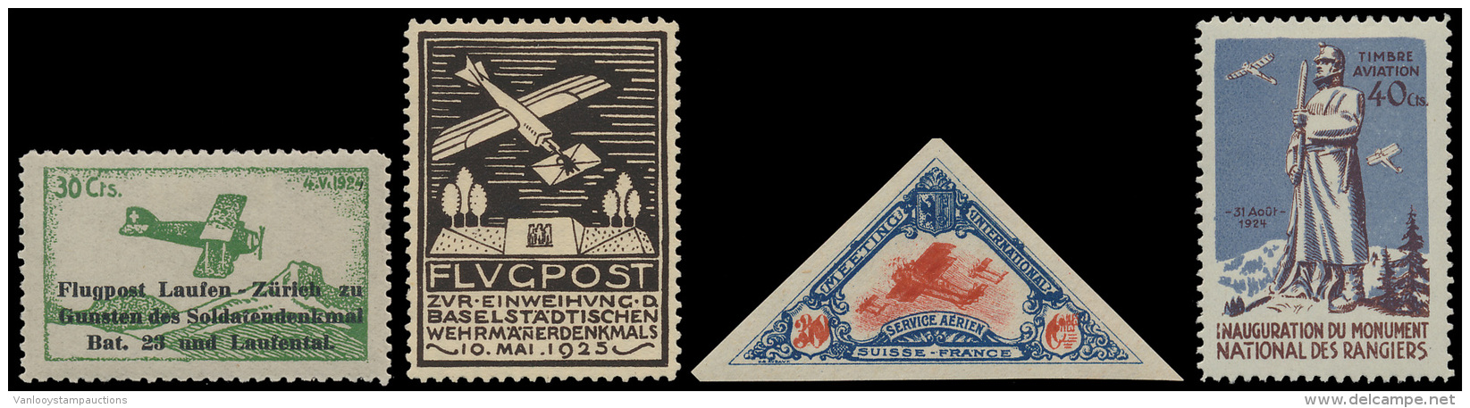 1923/1926 'Propaganda Zegels Luchtpost' - Sammlungen