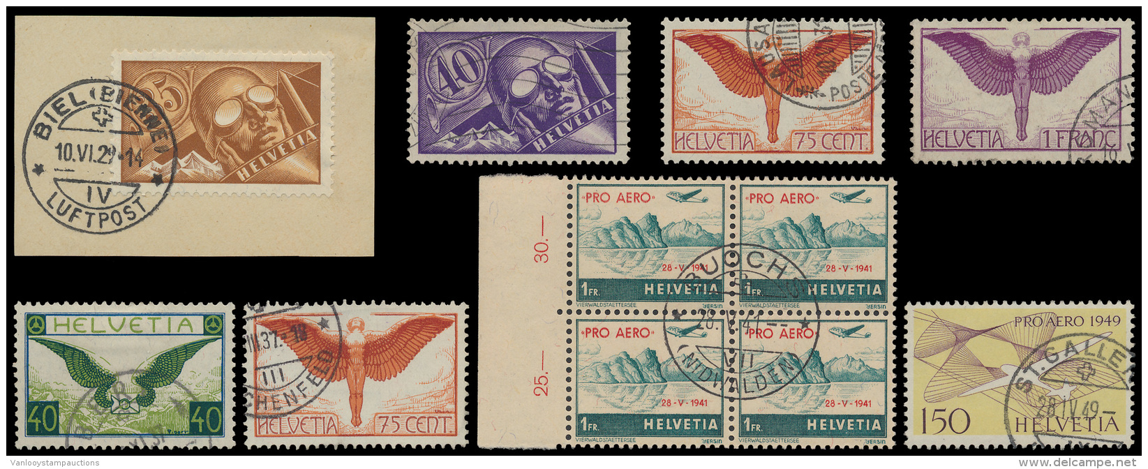 1919/2001, Verzameling Over Luchtpost, W - Verzamelingen