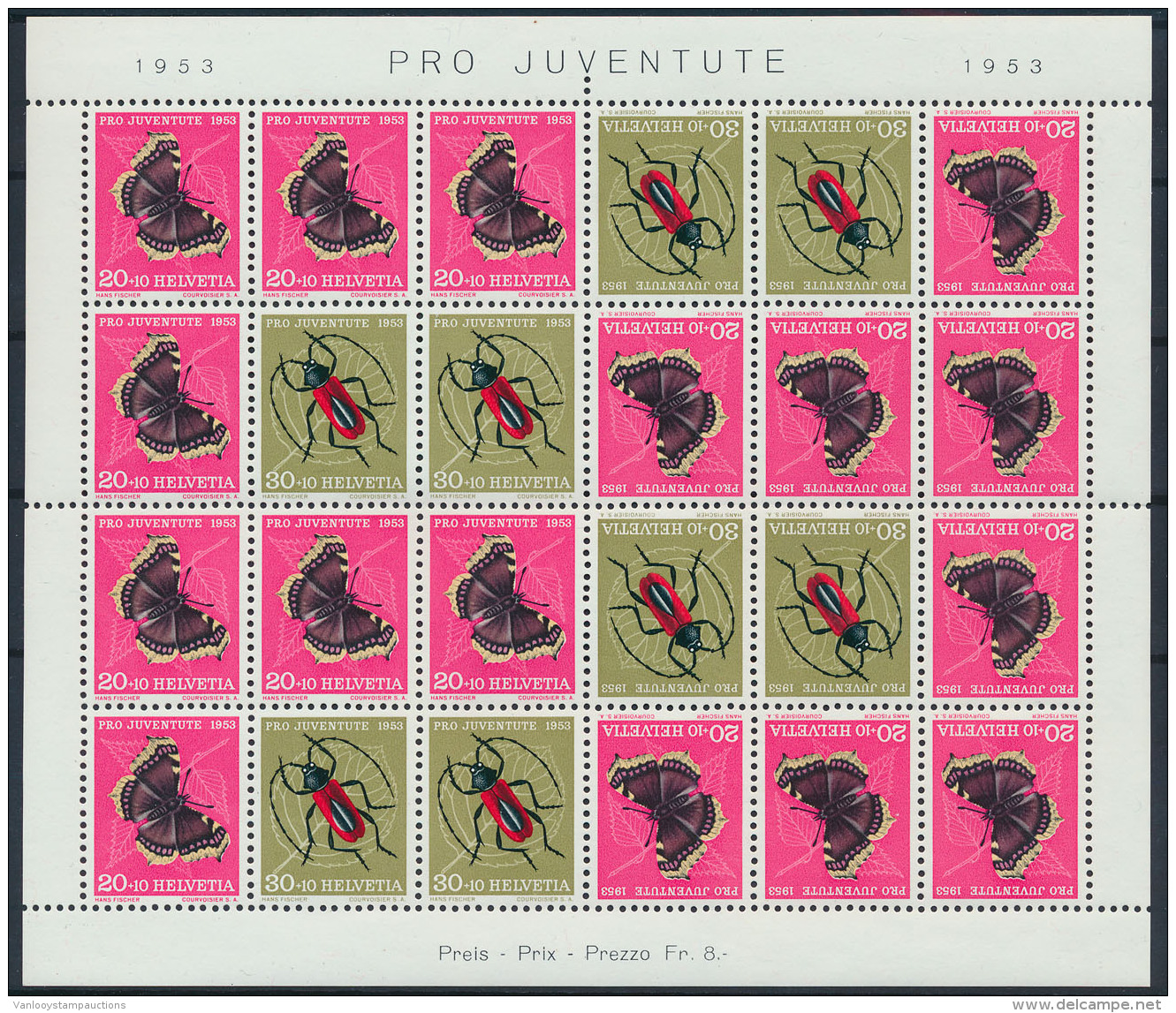 N&deg; 541/42 'Pro Juventute 1953' (Vel Van - Andere & Zonder Classificatie