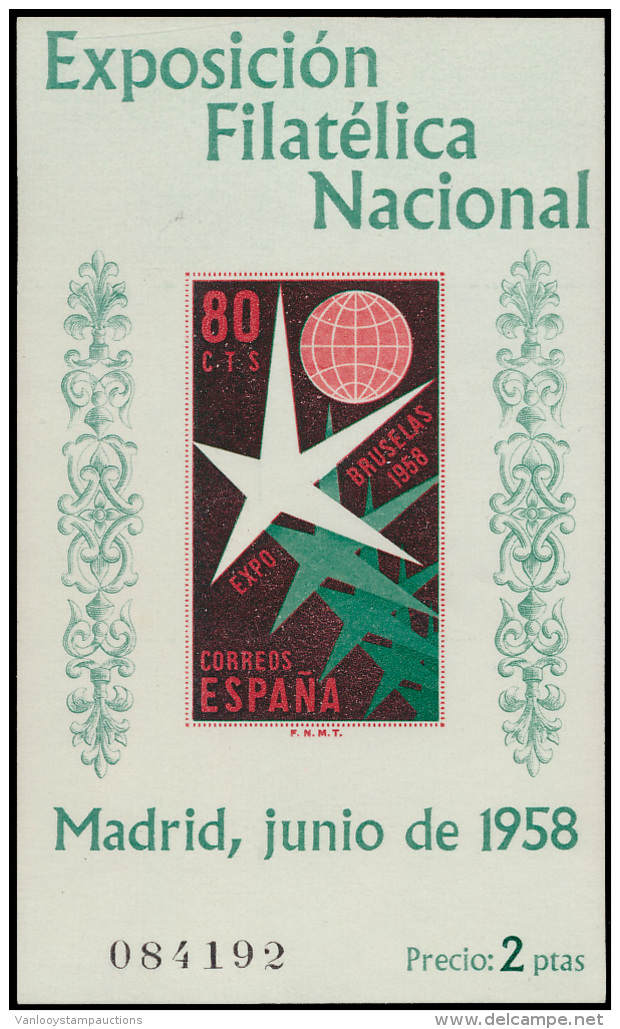BF 19/20 'Madrid 1958' En BF 21/24 'Vela - Andere & Zonder Classificatie