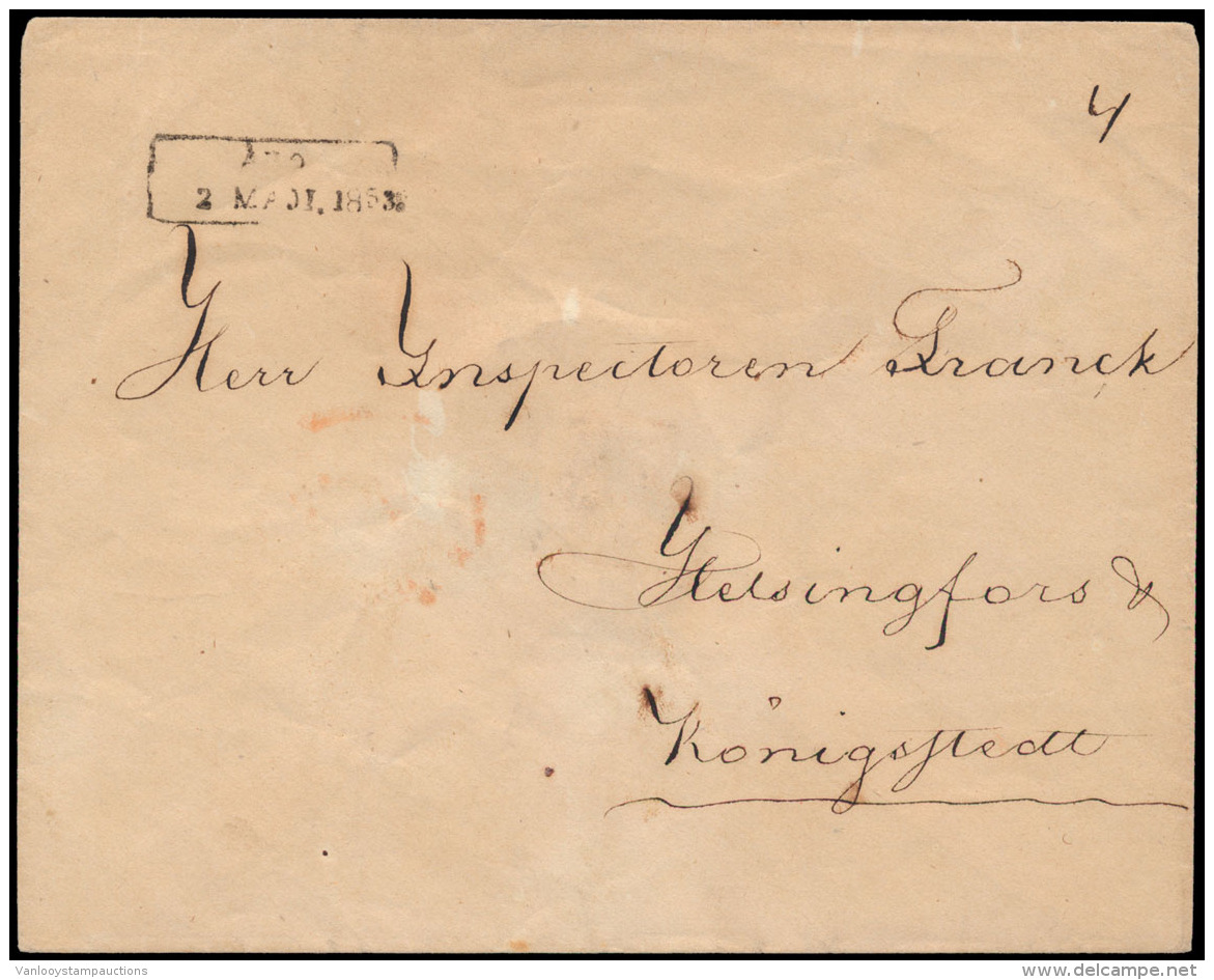 1863, Postwaardestuk (envelop) Van Abo N - Andere & Zonder Classificatie