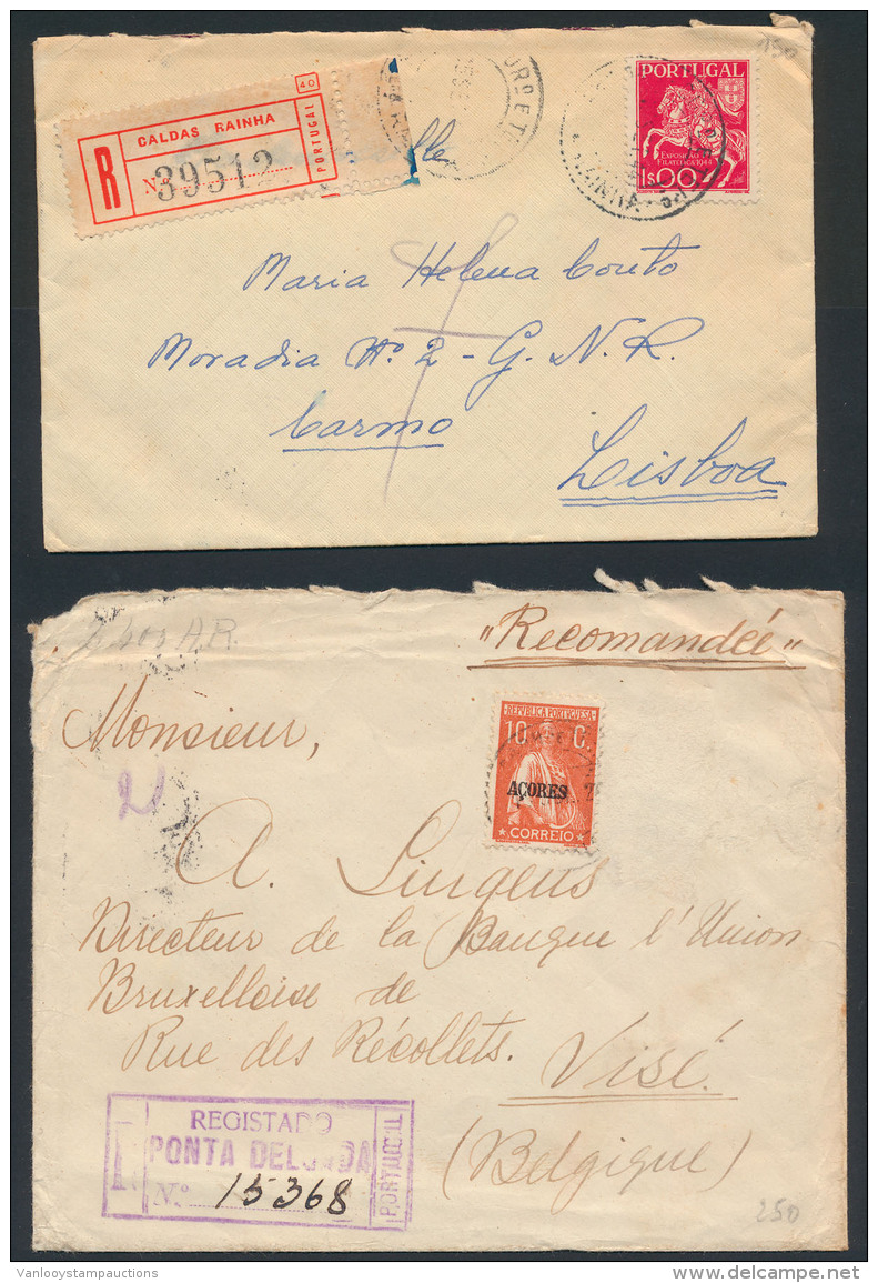 1893/1958, 8 Poststukken, W.o. Briefvoor - Andere & Zonder Classificatie