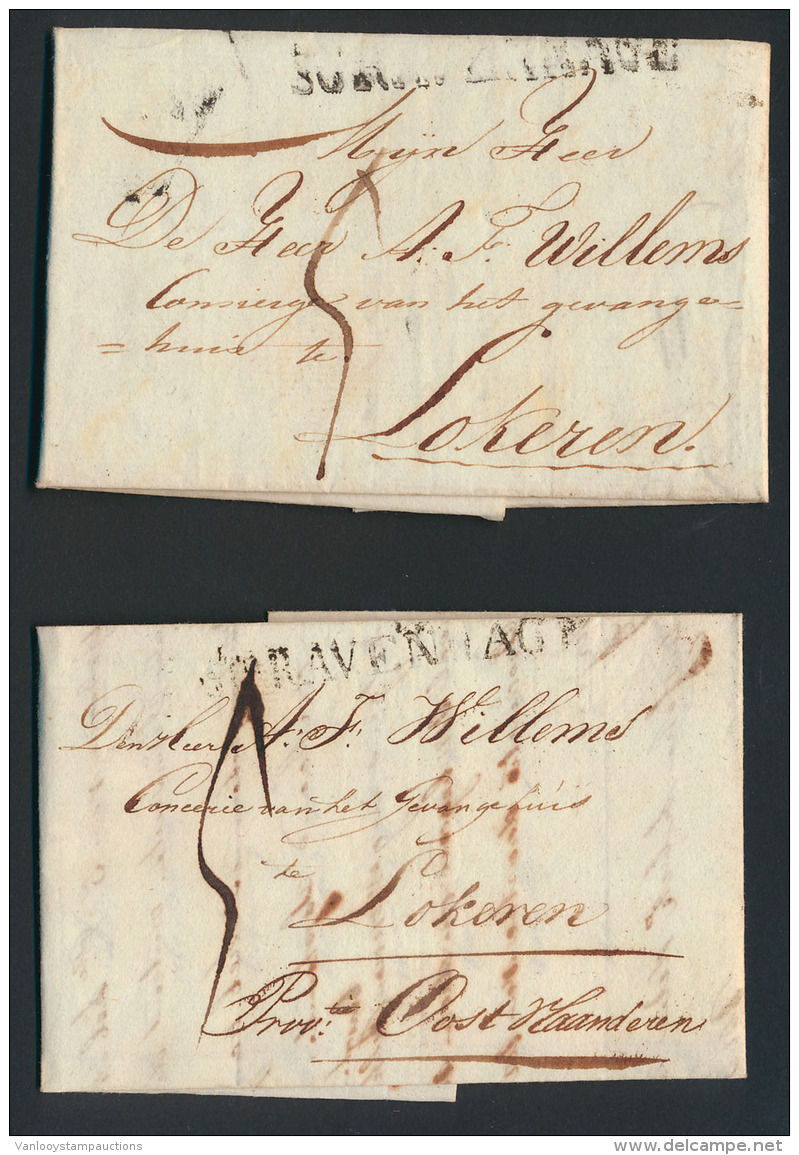 1818/1821, 4 Voorlopers, 1818 (2 X), 181 - ...-1852 Voorlopers