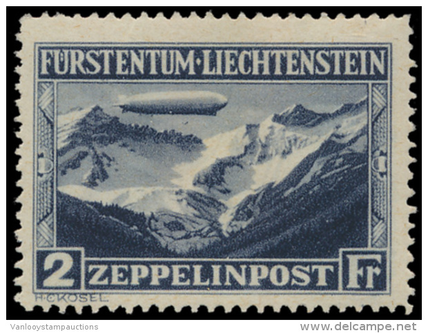 PA 7/8 '1931 Zeppelin', Zm (Yv &euro; 225) - Andere & Zonder Classificatie