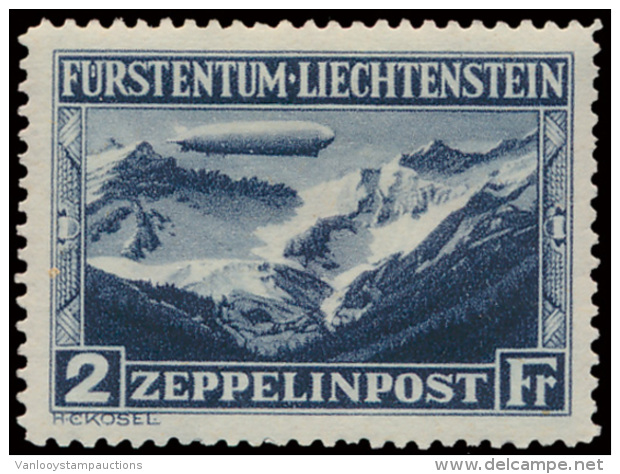 PA 7/8 '1931 Zeppelin', Zm (Yv &euro; 225) - Andere & Zonder Classificatie