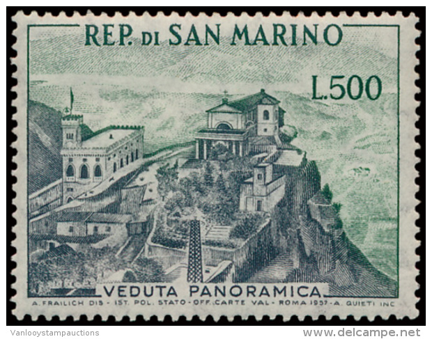 N&deg; 444 'Panoramazichten San Marino', Zm - Andere & Zonder Classificatie