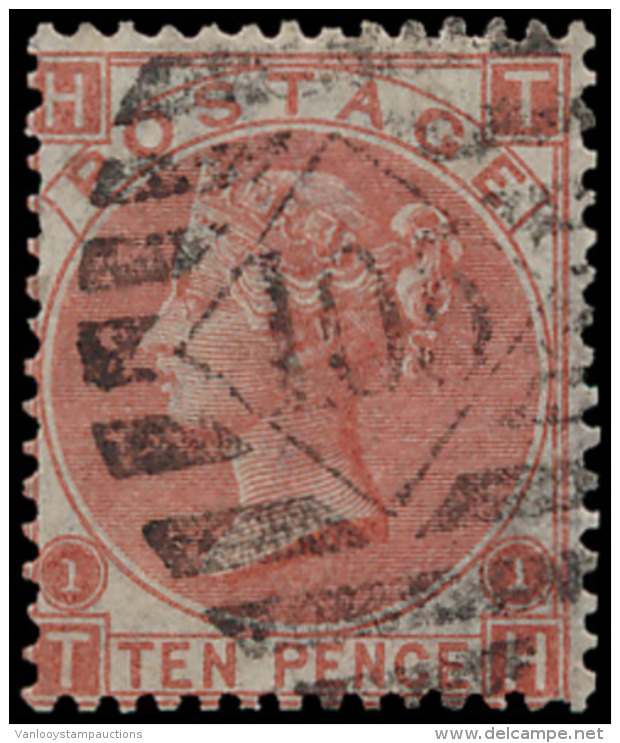 N&deg; 112 '1867, 10d Red-brown', Zm (SG &pound; 3 - Andere & Zonder Classificatie