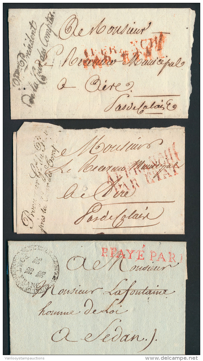 1791/1850, Lot Van 5 Voorlopers, Allen M - Andere & Zonder Classificatie