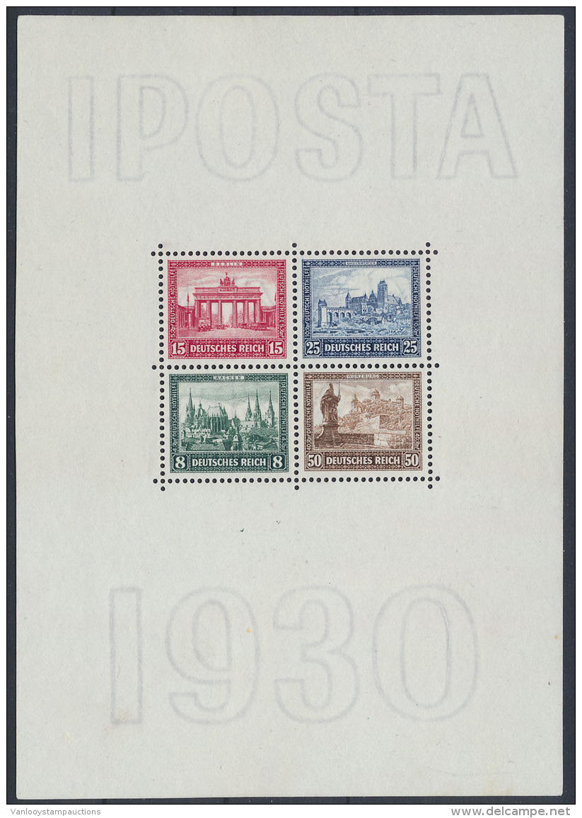 BF 1 'Iposta 1930', Zm (Mi &euro; 550) - Autres & Non Classés