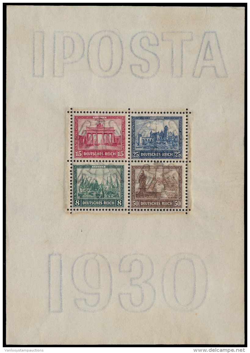 BF 1 'Iposta 1930', Zm (Mi &euro; 550) - Autres & Non Classés