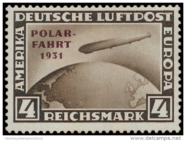 N&deg; 456/58 'Zepplin Polarfahrt 1931' Zm ( - Altri & Non Classificati