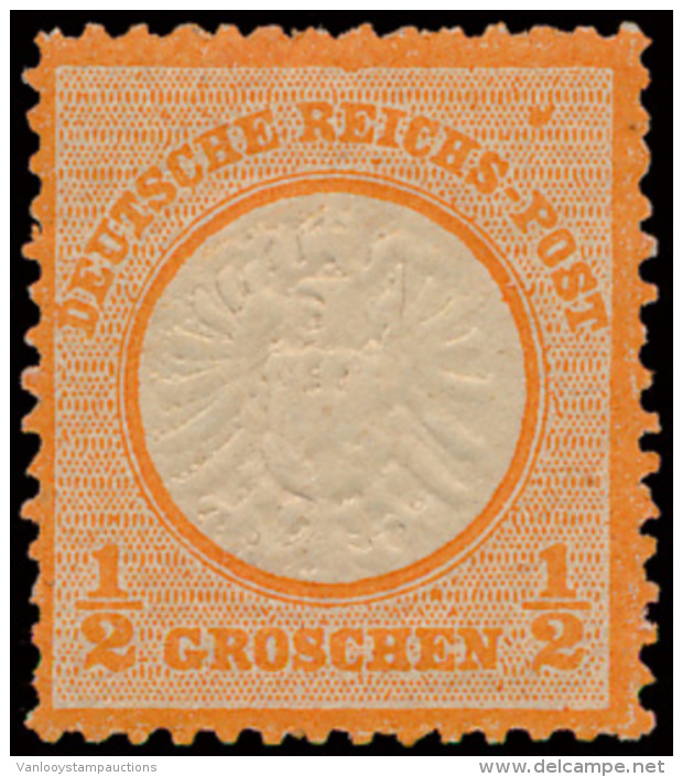 N&deg; 14 'Adler 1/2 Gr Oranje', Zm (Mi &euro; 1. - Andere & Zonder Classificatie