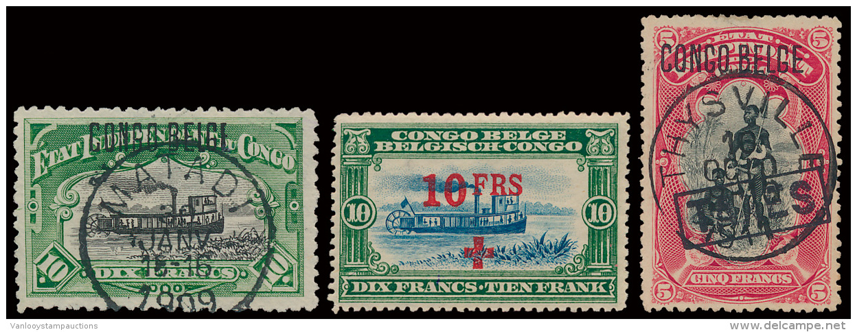 1886/1962, Belg. Congo En Ruanda Urundi, - Verzamelingen