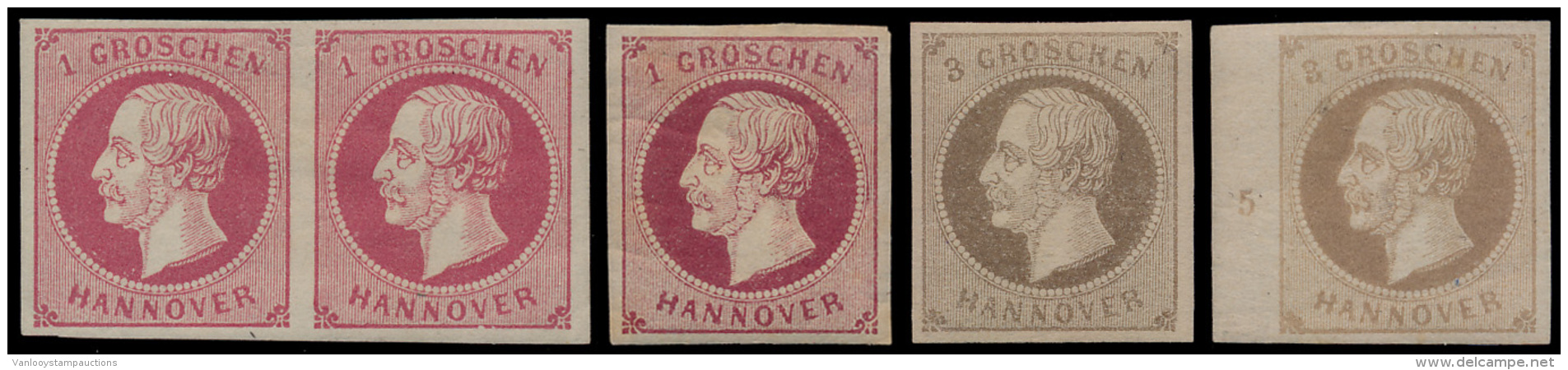 N&deg; 14 (11x) En 19 (2x) '1 Gr Roze' 11 Ze - Hanover